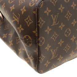 Pre Owned Louis Vuitton Monogram Canvas and Leather NeoNoe Bag