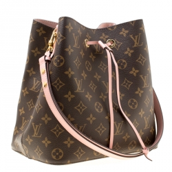 Pre Owned Louis Vuitton Monogram Canvas and Leather NeoNoe Bag
