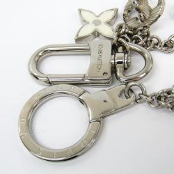 Pre Owned Louis Vuitton Silver Tone Chain Fleur d'Epi Bag Charm