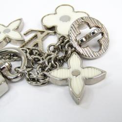 Pre Owned Louis Vuitton Silver Tone Chain Fleur d'Epi Bag Charm