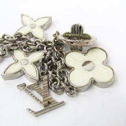 Pre Owned Louis Vuitton Silver Tone Chain Fleur d'Epi Bag Charm