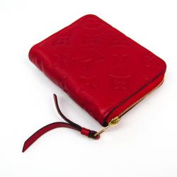 Louis Vuitton Cherry Monogram Empreinte Leather Zippy Coin Purse
