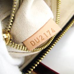 Pre Owned حقيبة لوي فيتون دوك جلد أيبي سوداء PM