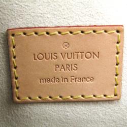 Pre Owned حقيبة لوي فيتون دوك جلد أيبي سوداء PM