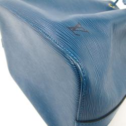 Pre Owned Louis Vuitton Toledo Blue Epi Leather Petit Noe Bag