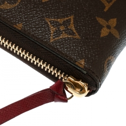 Pre Owned Louis Vuitton Monogram Canvas Clemence Wallet