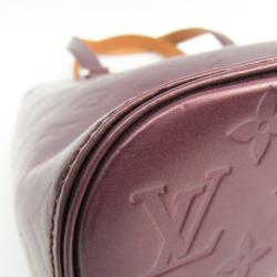 Pre Owned Louis Vuitton Purple Monogram Mat Stockton Bag