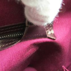 Pre Owned Louis Vuitton Purple Monogram Mat Stockton Bag