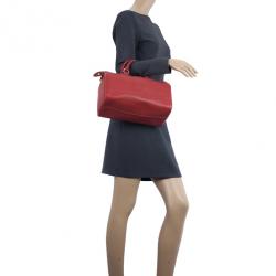 مملوكة مسبقًا Louis Vuitton Red Epi Speedy 30