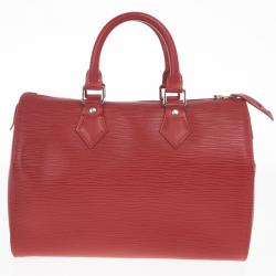 مملوكة مسبقًا Louis Vuitton Red Epi Speedy 30