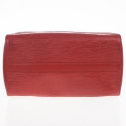مملوكة مسبقًا Louis Vuitton Red Epi Speedy 30