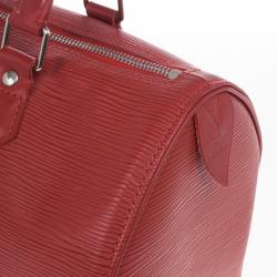 مملوكة مسبقًا Louis Vuitton Red Epi Speedy 30
