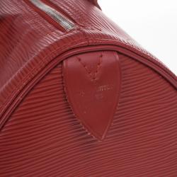 مملوكة مسبقًا Louis Vuitton Red Epi Speedy 30