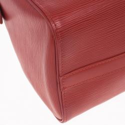 مملوكة مسبقًا Louis Vuitton Red Epi Speedy 30