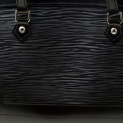 Pre Owned Louis Vuitton Black Epi Leather Madeleine PM Bag