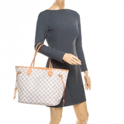 مملوكة مسبقًا حقيبة لوي فيتون نيفرفول كانفاس دامييه أيبين MM