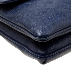 Pre Owned Louis Vuitton Celeste Monogram Empreinte Leather Twinset Bag