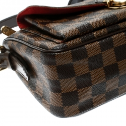 Pre Owned Louis Vuitton Damier Ebene Canvas Ravello GM Bag