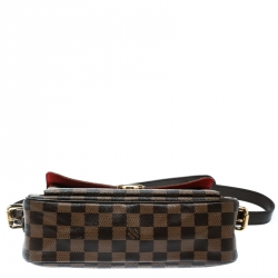 Pre Owned Louis Vuitton Damier Ebene Canvas Ravello GM Bag