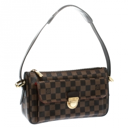 Pre Owned Louis Vuitton Damier Ebene Canvas Ravello GM Bag