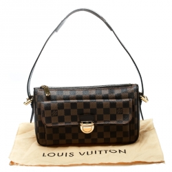 Pre Owned Louis Vuitton Damier Ebene Canvas Ravello GM Bag