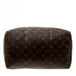 مملوكة مسبقًا حقيبة لوي فيتون سبيدي جلد وكانفاس مونوغرامية 30