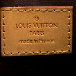 Pre Owned حقيبة لوي فيتون بلفو فيرنيه مونوغرامية عنابية PM