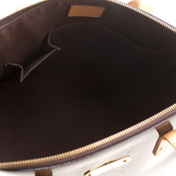 Pre Owned حقيبة لوي فيتون بلفو فيرنيه مونوغرامية عنابية PM