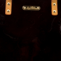 Pre Owned حقيبة لوي فيتون بلفو فيرنيه مونوغرامية عنابية PM