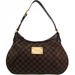 Pre Owned Louis Vuitton Damier Ebene Canvas Thames GM Bag