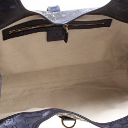 Pre Owned Gucci Purple GG Coated Canvas Medium Joy Shoulder Bag
