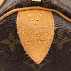 Pre Owned حقيبة لوي فيتون كانفاس مونوغرامي 25