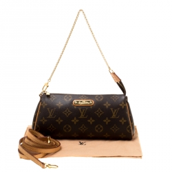 Pre Owned Louis Vuitton Monogram Canvas Eva Clutch