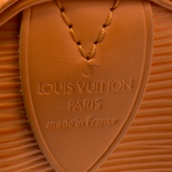 Pre Owned Louis Vuitton Mandarin Epi Leather Speedy 25