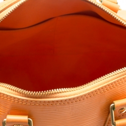 Pre Owned Louis Vuitton Mandarin Epi Leather Speedy 25