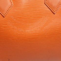 Pre Owned Louis Vuitton Mandarin Epi Leather Speedy 25
