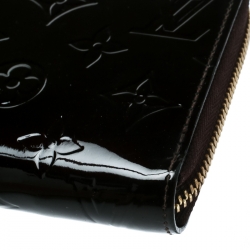 Louis Vuitton Amarante Monogram Vernis Zippy Wallet