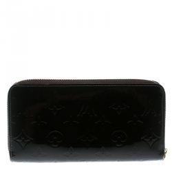 Louis Vuitton Amarante Monogram Vernis Zippy Wallet
