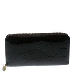 Louis Vuitton Amarante Monogram Vernis Zippy Wallet