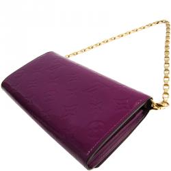 مملوكة مسبقًا محفظة لوي فيتون شين فيرنيه مونوغرامية بنفسجية