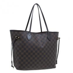Louis Vuitton Ebene Canvas Damier Neverfull MM