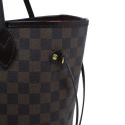 Louis Vuitton Ebene Canvas Damier Neverfull MM