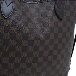 Louis Vuitton Ebene Canvas Damier Neverfull MM