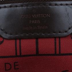 Louis Vuitton Ebene Canvas Damier Neverfull MM