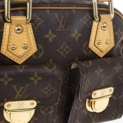 Pre Owned Louis Vuitton Monogram Canvas Manhattan PM Satchel