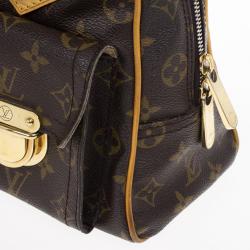 Pre Owned Louis Vuitton Monogram Canvas Manhattan PM Satchel