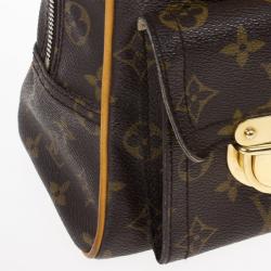 Pre Owned Louis Vuitton Monogram Canvas Manhattan PM Satchel