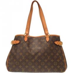 مملوكة مسبقًا حقيبة لوي فيتون أفقية باتيغنولز كانفاس مونوغرامية