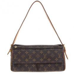 Pre Owned Louis Vuitton Monogram Viva Cite GM Shoulder Bag