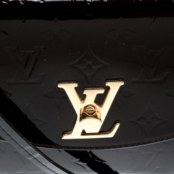 Pre Owned Louis Vuitton Amarante Monogram Vernis Pasadena Bag
